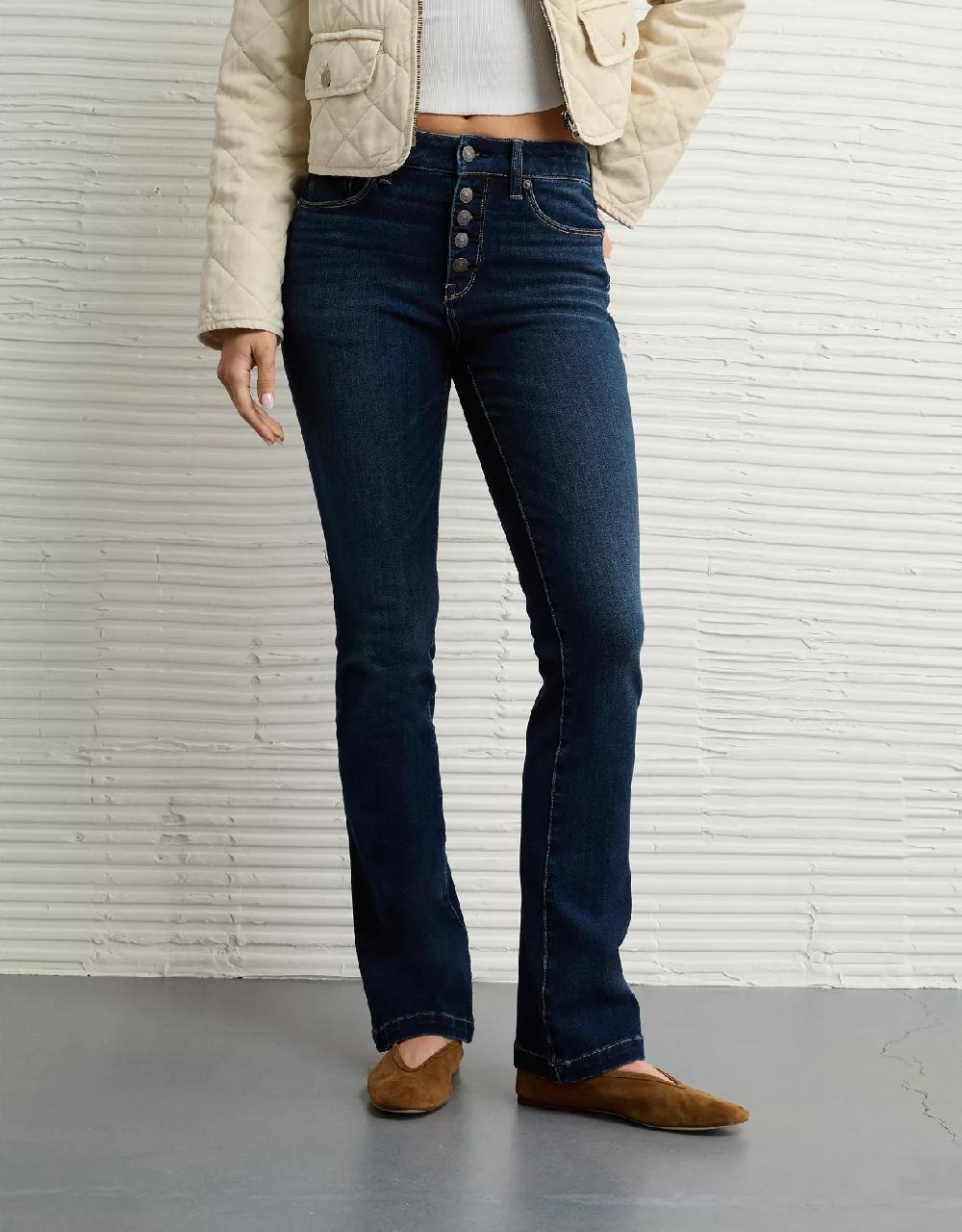 american eagle AE Next Level High-Waisted Skinny Kick Jean
