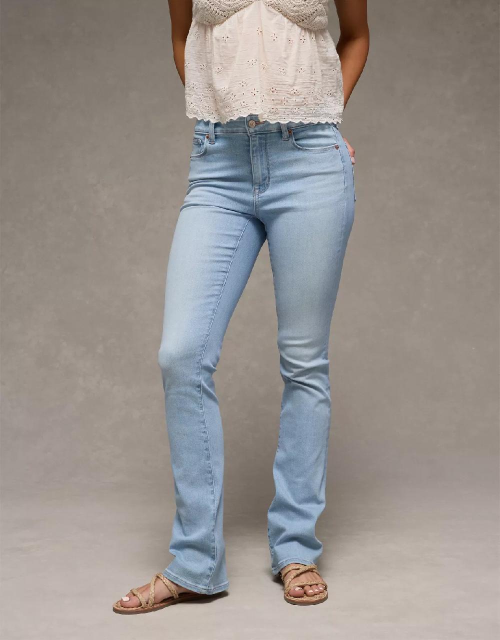 american eagle AE Next Level High-Waisted Skinny Kick Jean