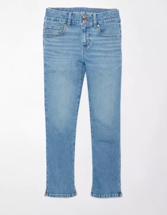 American Eagle AE Next Level Low-Rise Artist Crop Jean