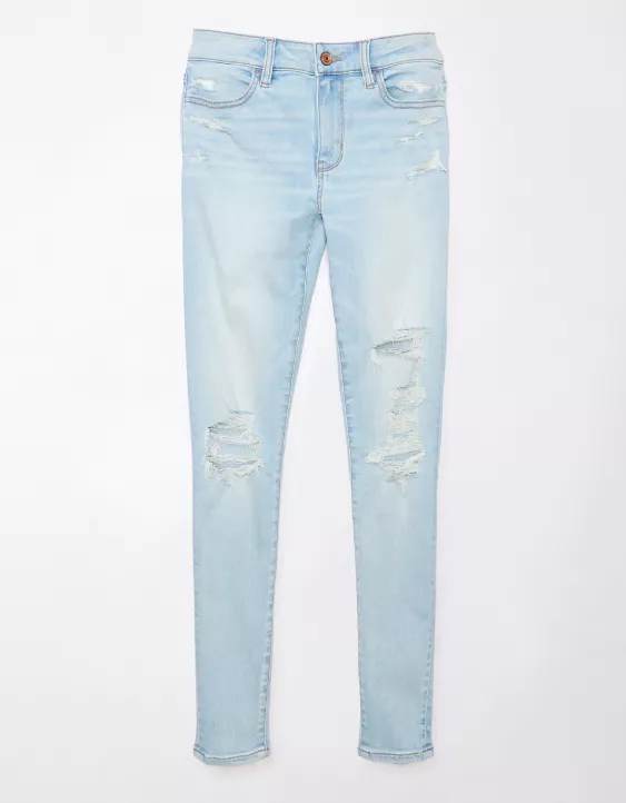 American Eagle AE Next Level Low-Rise Ripped Jegging