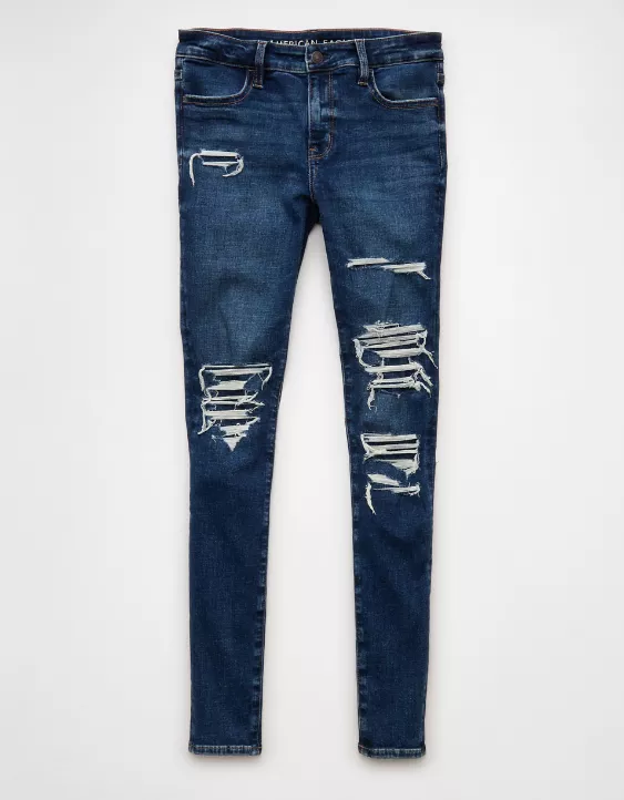 American Eagle AE Next Level Patched Low-Rise Jegging