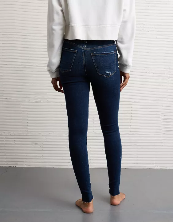 American Eagle AE Next Level Ripped High-Waisted Jegging