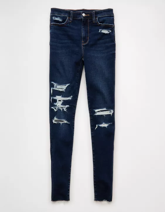 American Eagle AE Next Level Ripped High-Waisted Jegging