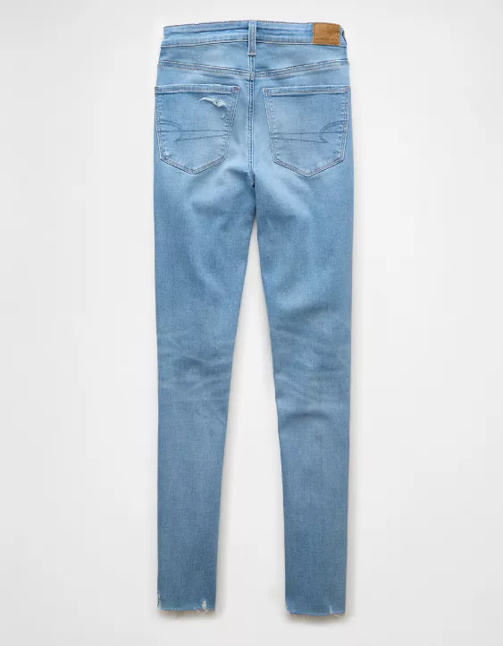 American Eagle AE Next Level Super High-Waisted Ripped Jegging