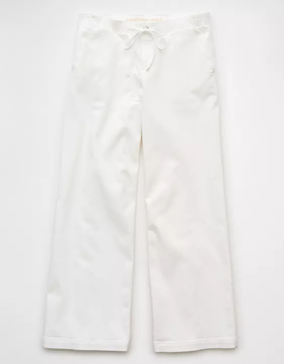 American Eagle AE Stretch Low-Rise Ultra Wide-Leg Pull-On Jean