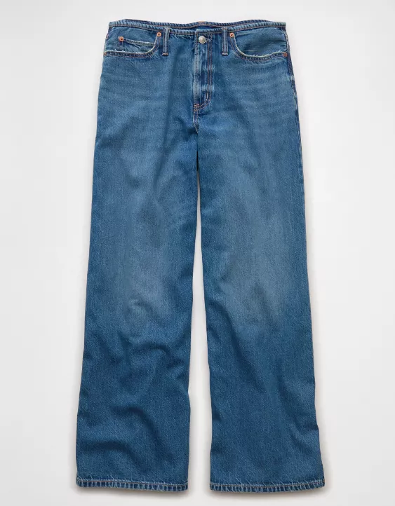 American Eagle AE Strigid Low-Rise Ultra Wide-Leg Jean