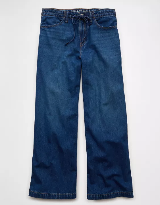 American Eagle AE Strigid Low-Rise Ultra Wide-Leg Jean