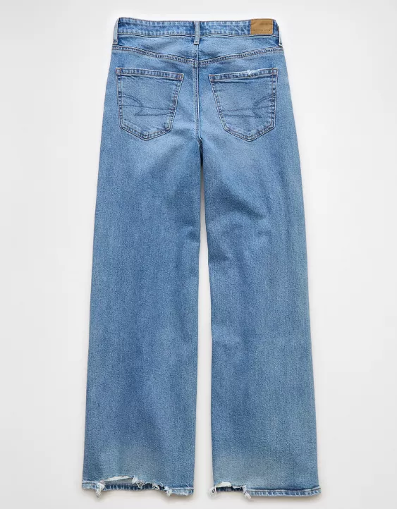 American Eagle AE Strigid Super High-Waisted Ultra Wide-Leg Jean