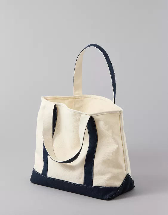 American Eagle AE X The Summer I Turned Pretty Canvas Tote Bag