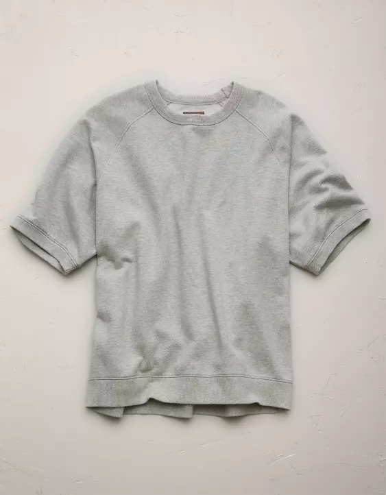 American Eagle AE77 Premium Short-Sleeve Sweatshirt