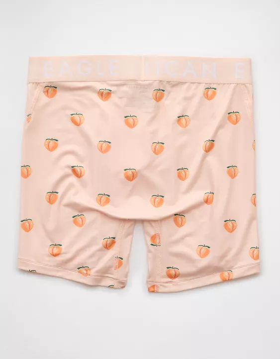 American Eagle AEO Men's Peaches 6" Flex Boxer Brief