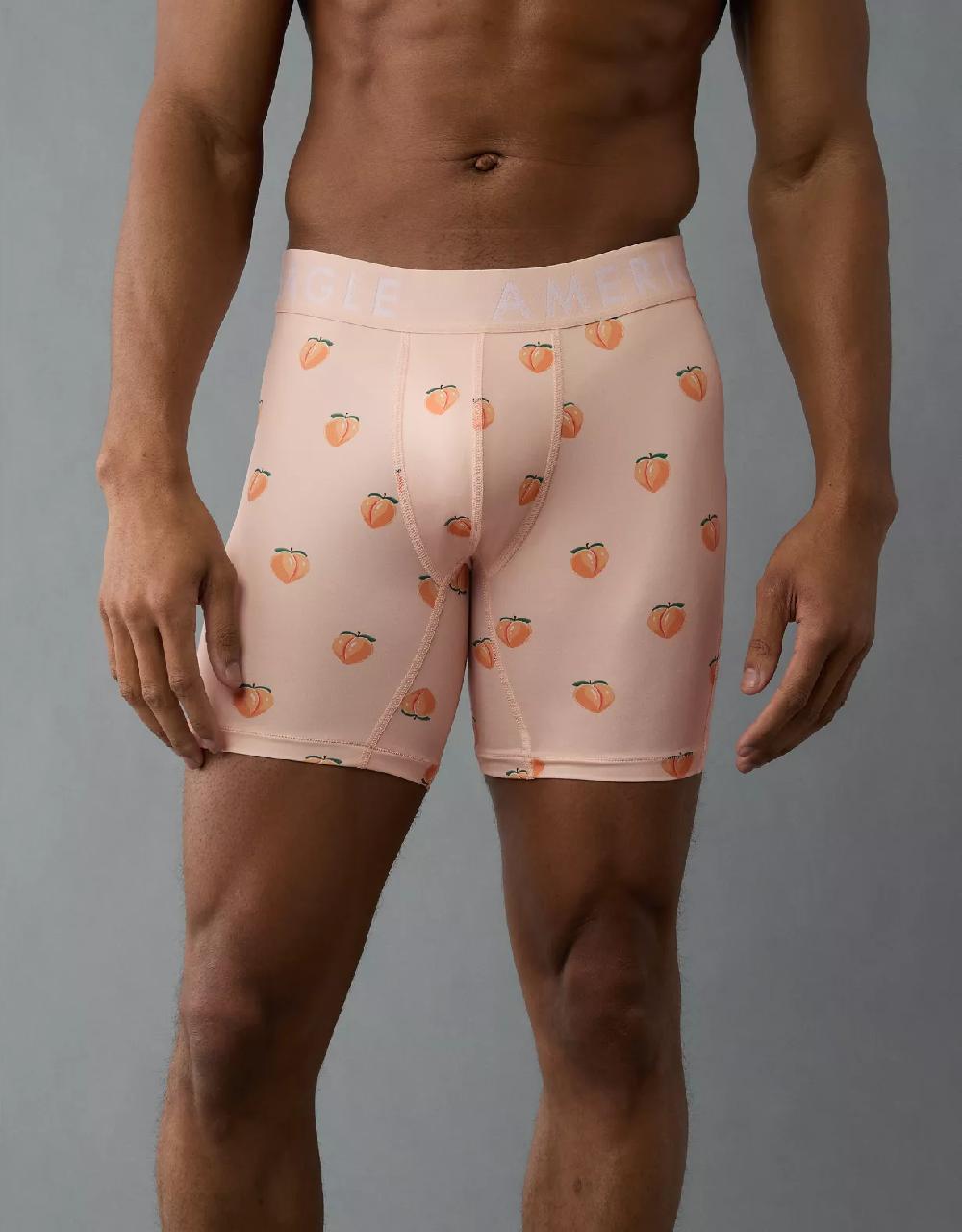 american eagle AEO Men's Peaches 6" Flex Boxer Brief
