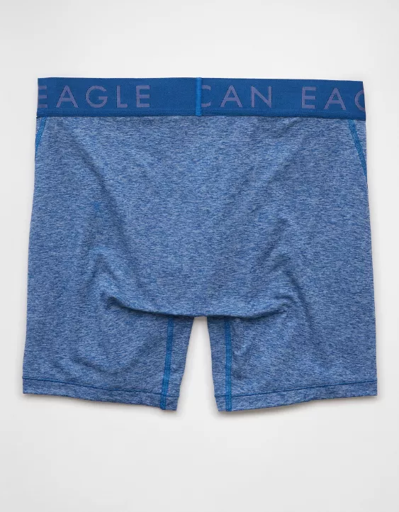 American Eagle AEO Men's Space Dye 6" Flex Boxer Brief
