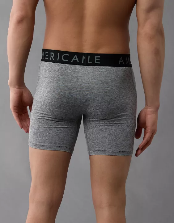 American Eagle AEO Men's Space Dye 6" Flex Boxer Brief