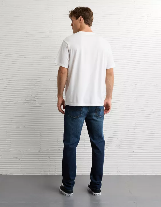 American Eagle AE AirFlex+ Athletic Straight Jean