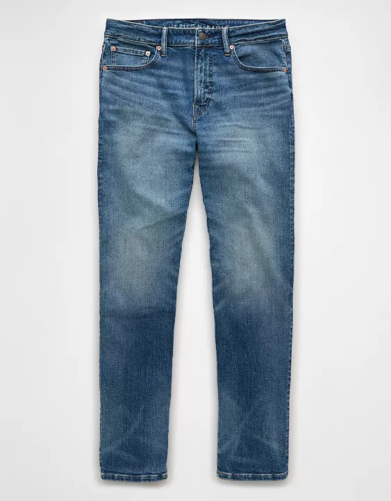 American Eagle AE AirFlex+ Athletic Straight Jean