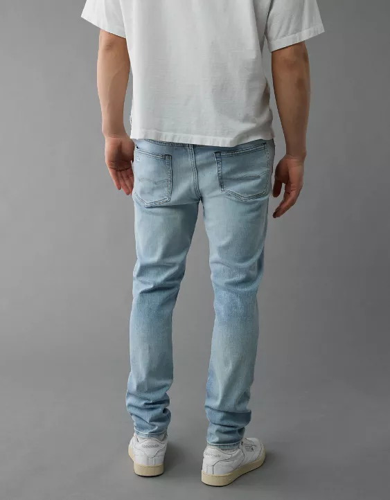 American Eagle AE AirFlex+ Patched Skinny Jean