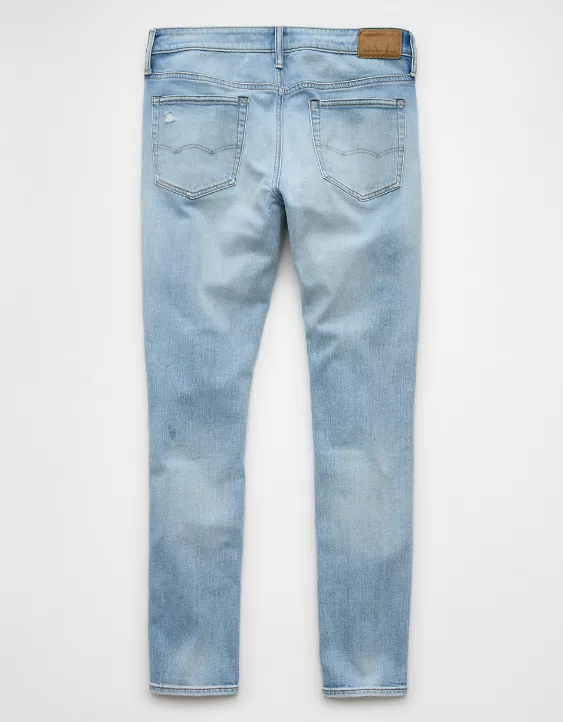 American Eagle AE AirFlex+ Patched Skinny Jean