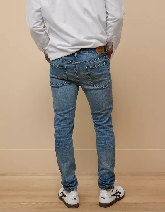 American Eagle AE AirFlex+ Ripped Skinny Jean