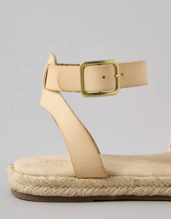 American Eagle AE Ankle Strap Espadrille Sandal