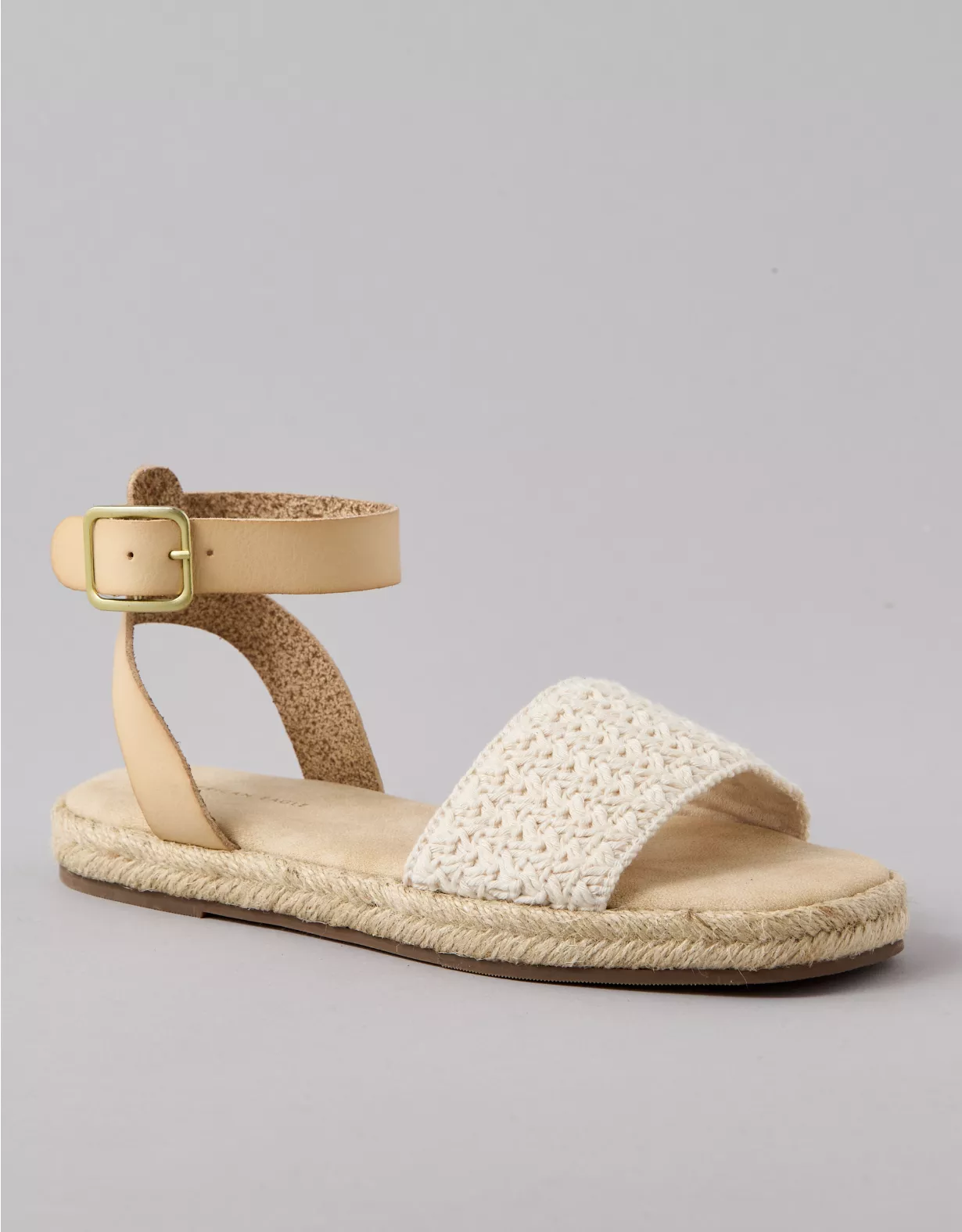 american eagle AE Ankle Strap Espadrille Sandal