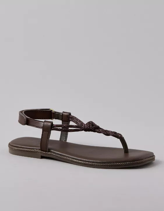 American Eagle AE Braided Thong Sandal