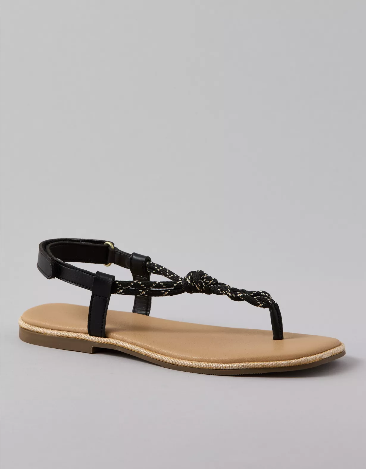 american eagle AE Braided Thong Sandal
