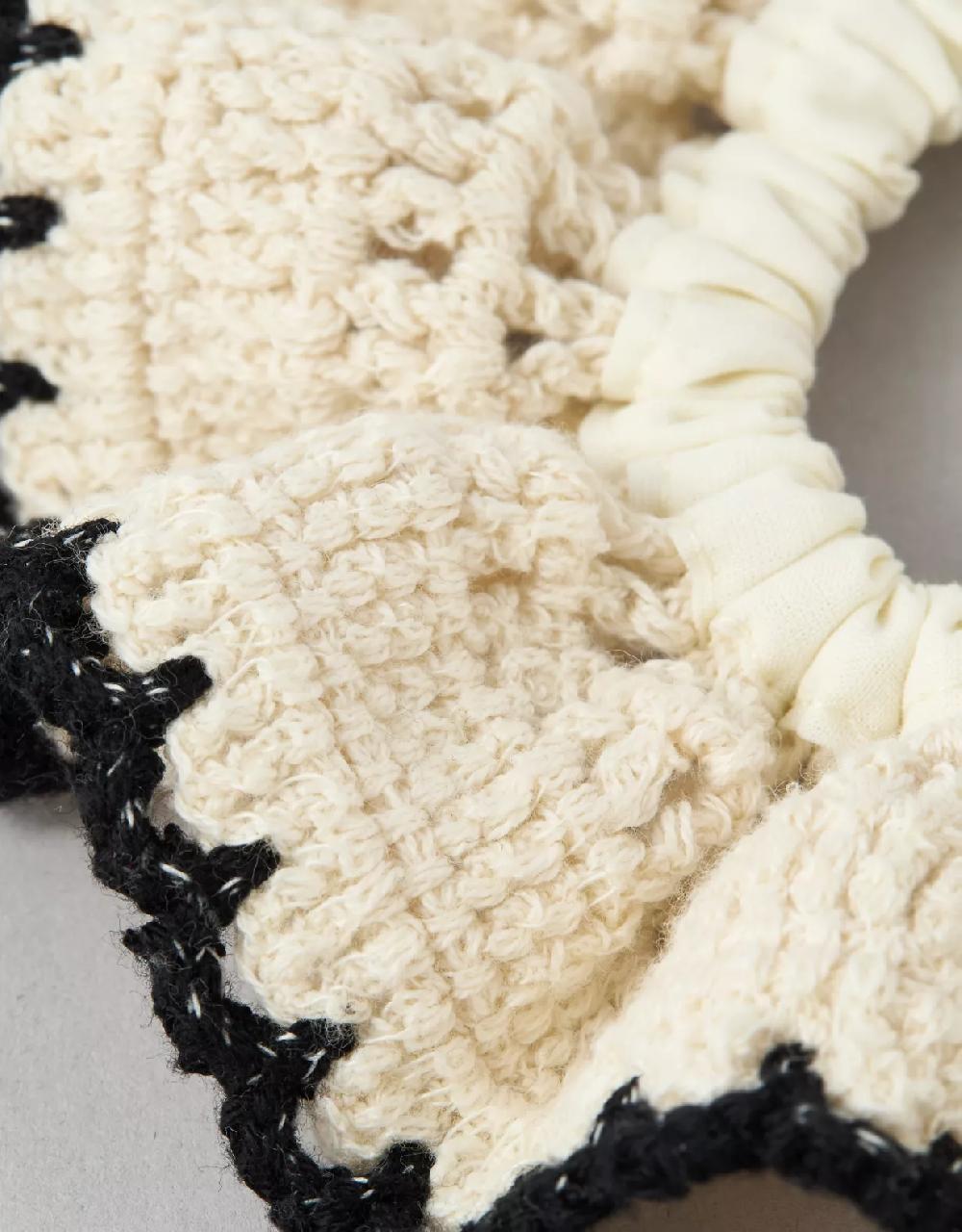 American Eagle AE Crochet Scrunchie