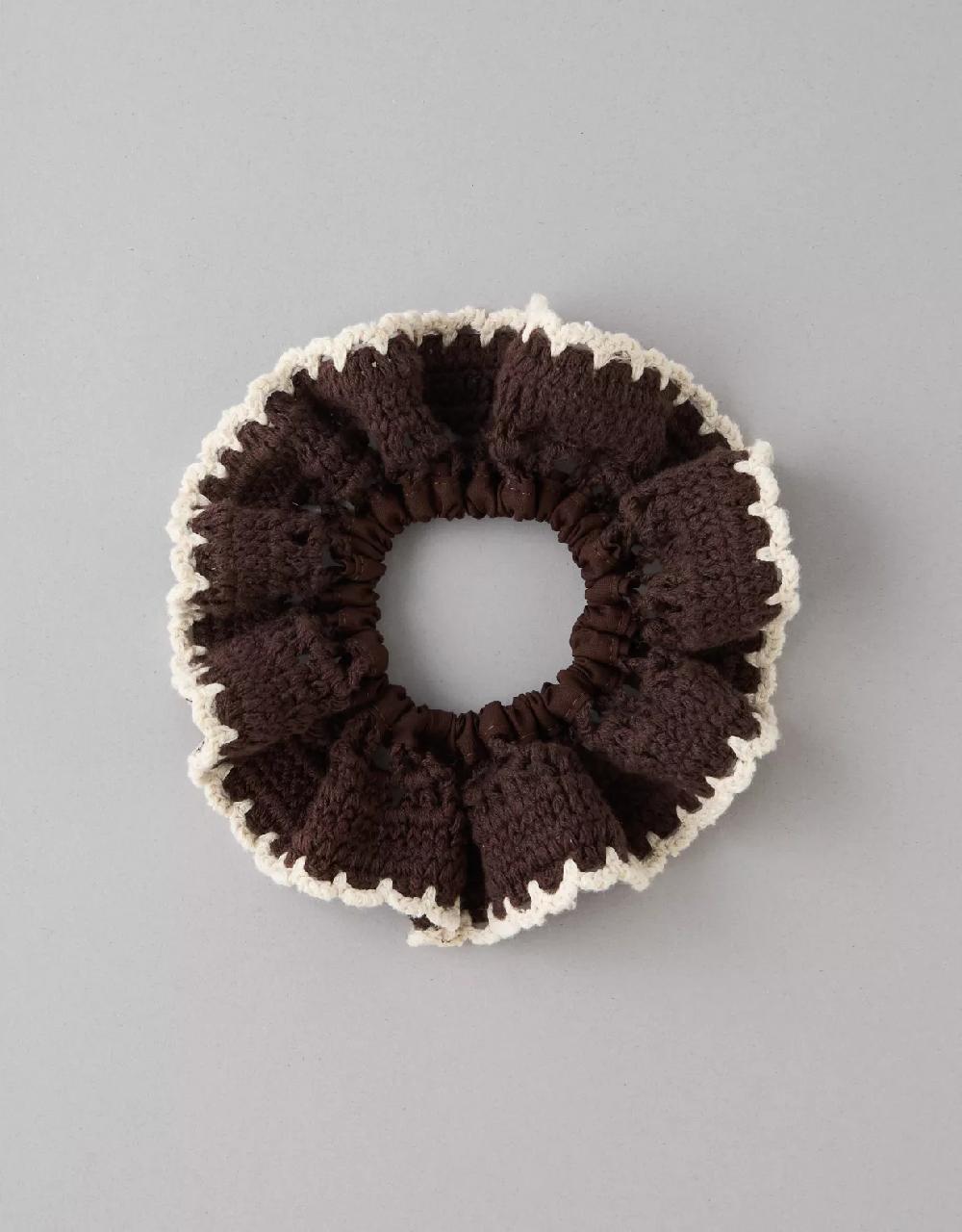 american eagle AE Crochet Scrunchie
