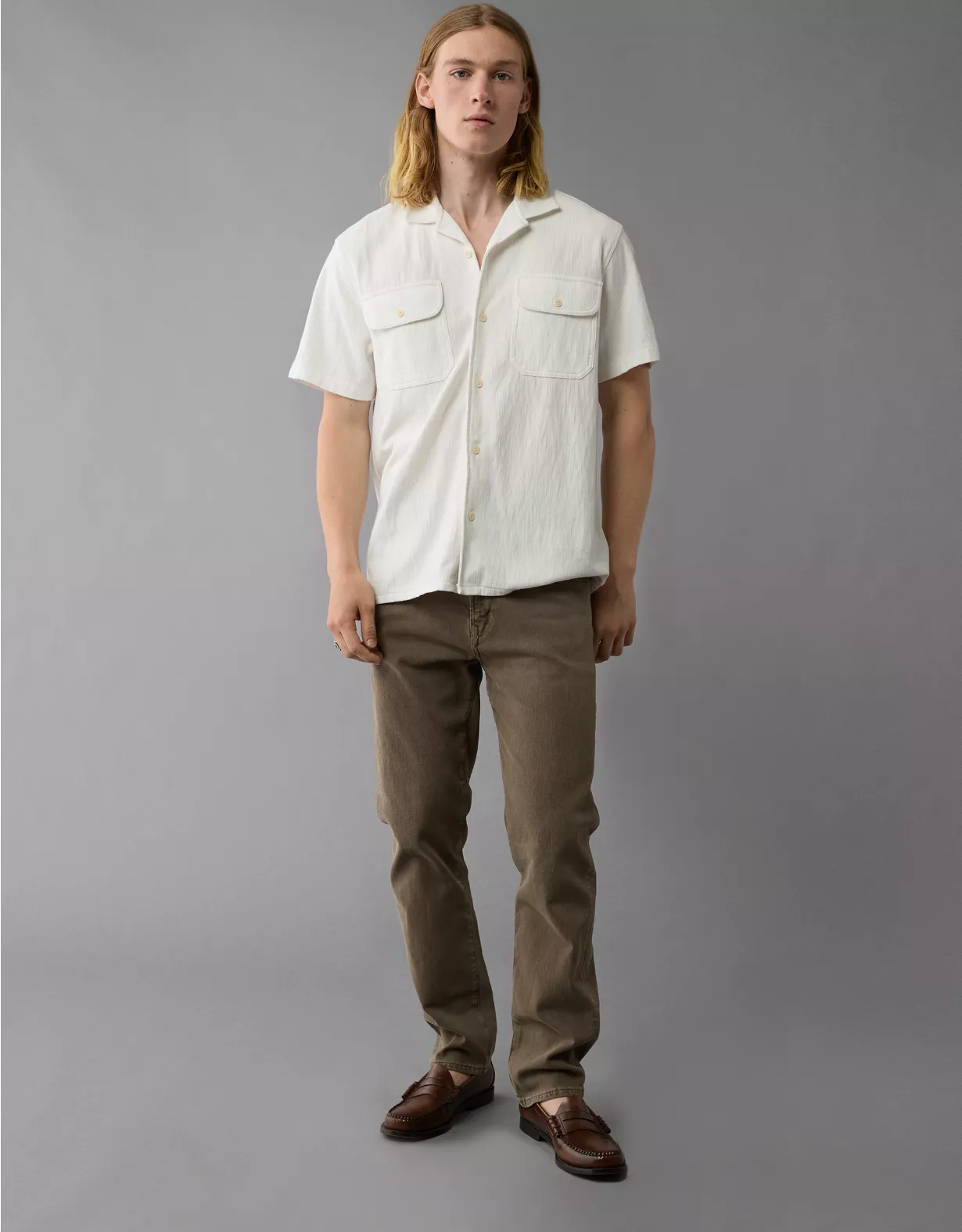 american eagle AE EasyFlex Athletic Straight Jean