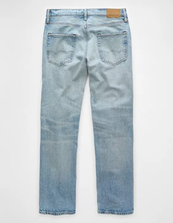 American Eagle AE EasyFlex Patched Loose Jean