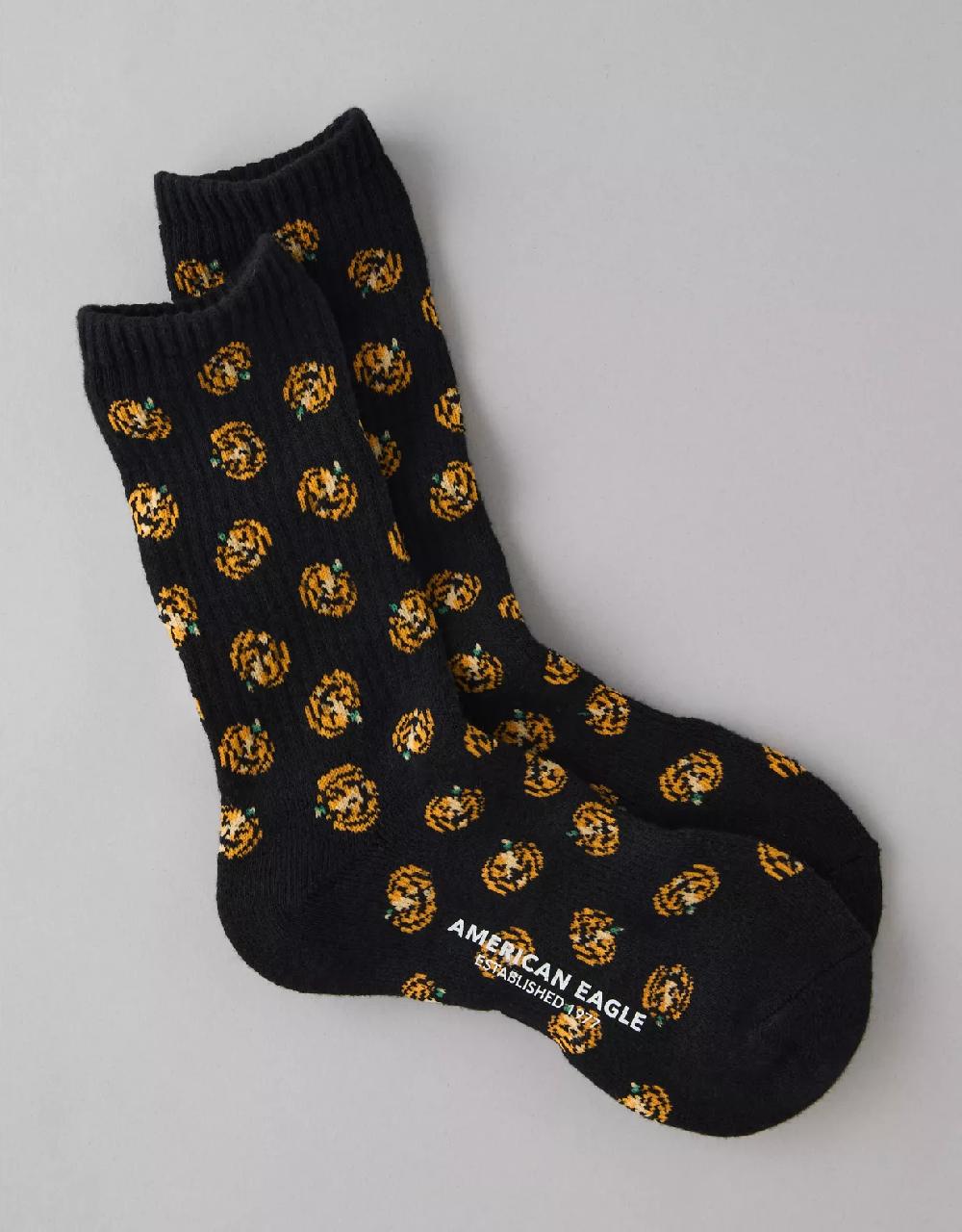 American Eagle AE Halloween Classic Crew Socks