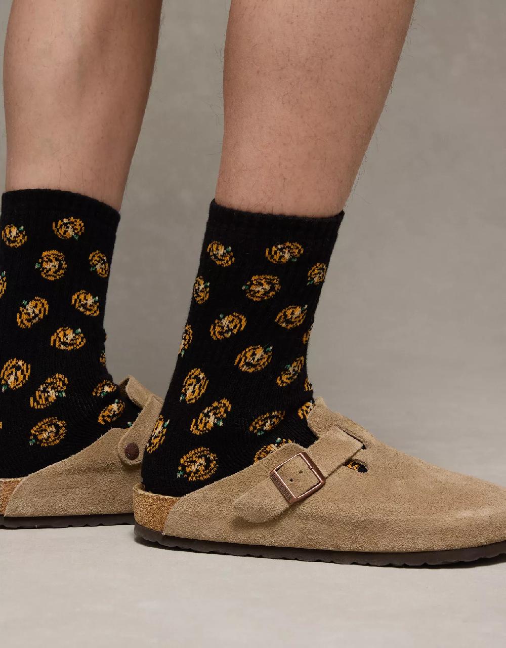 american eagle AE Halloween Classic Crew Socks