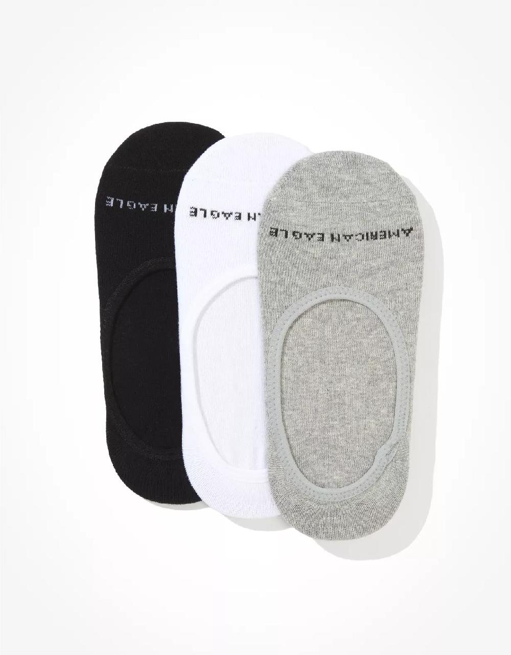 american eagle AE Invisible Socks 3-Pack