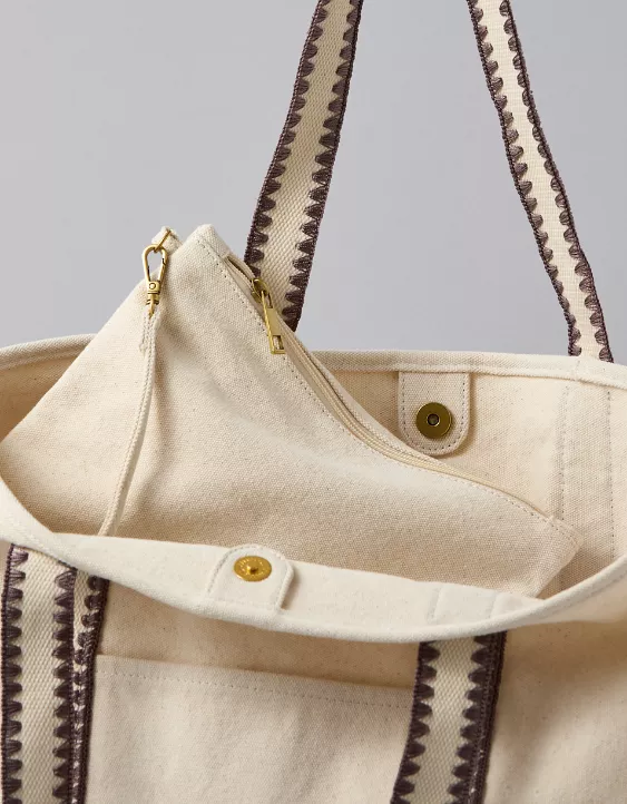 American Eagle AE Large Beachy Tote Bag