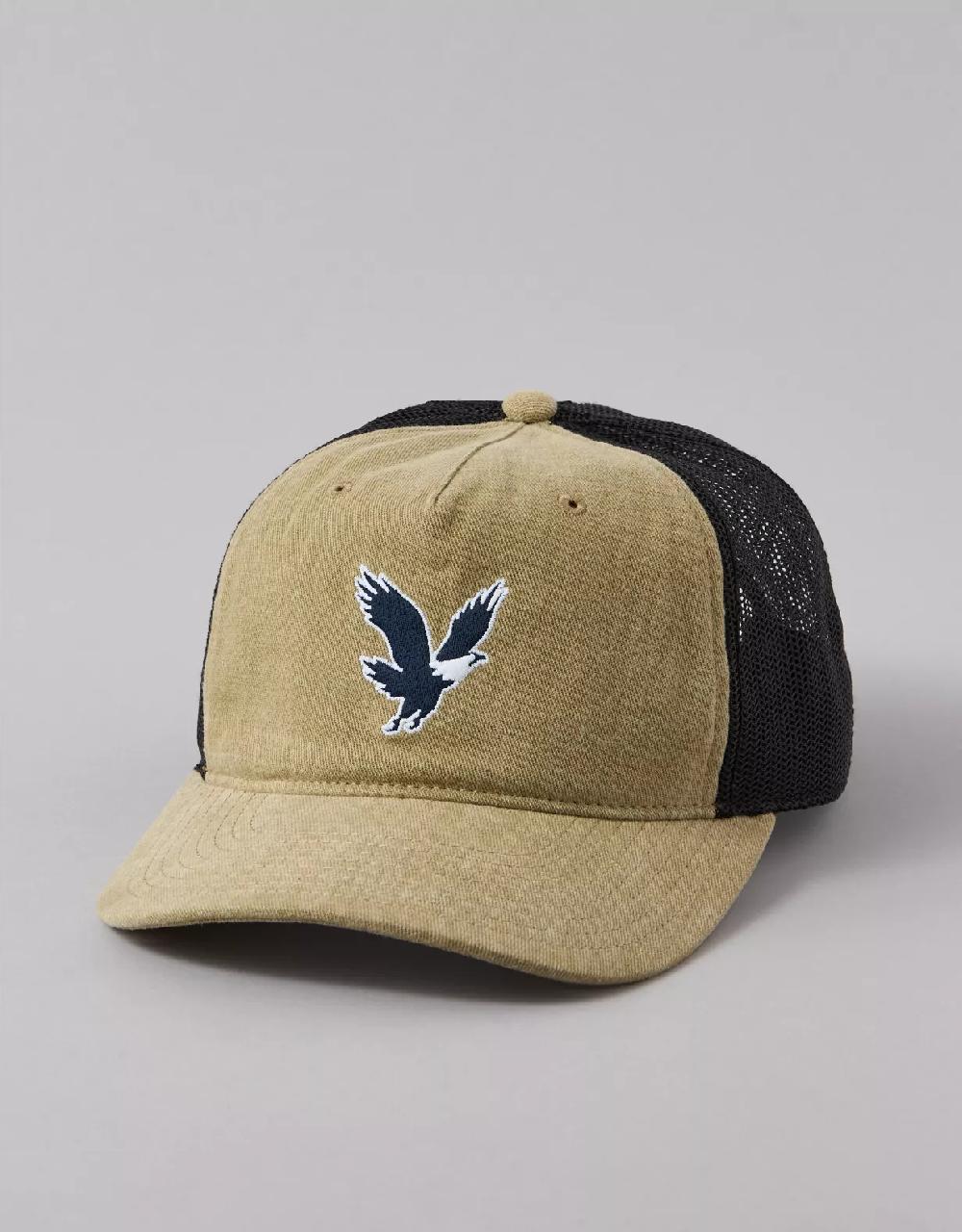 american eagle AE Logo Graphic Trucker Hat