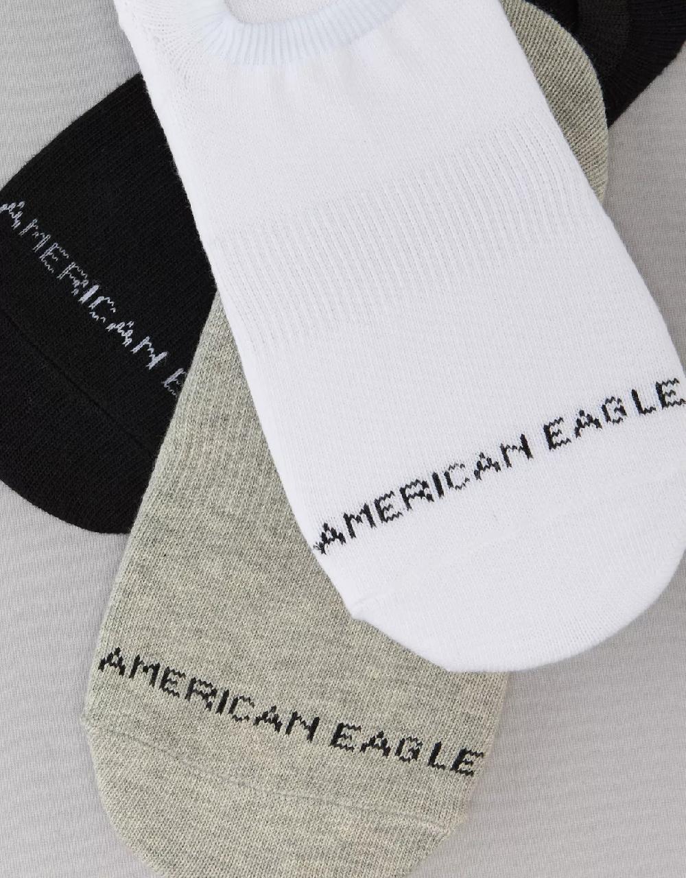 American Eagle AE No-Show Socks 3-Pack