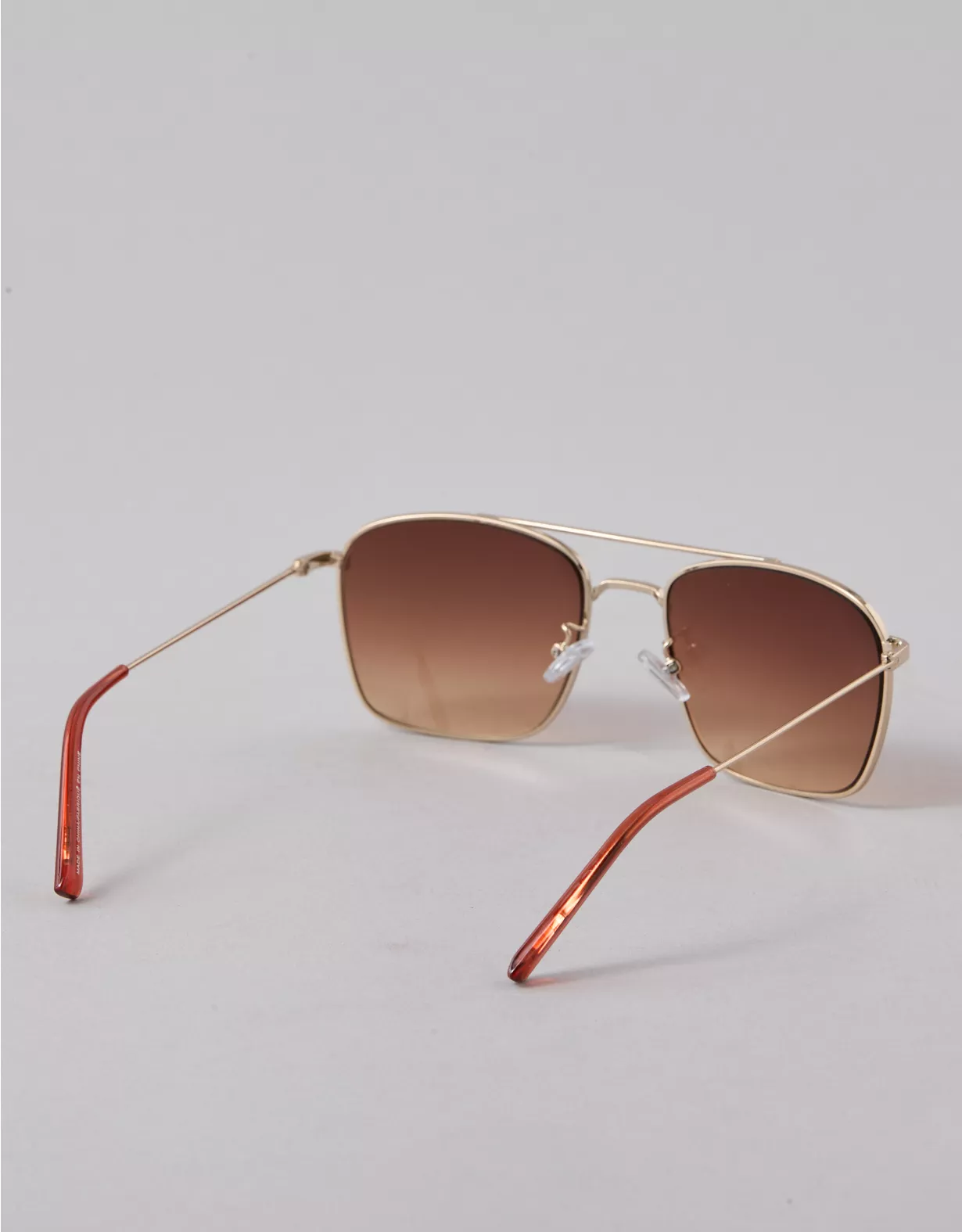 American Eagle AE Ombre Metal Square Sunglasses