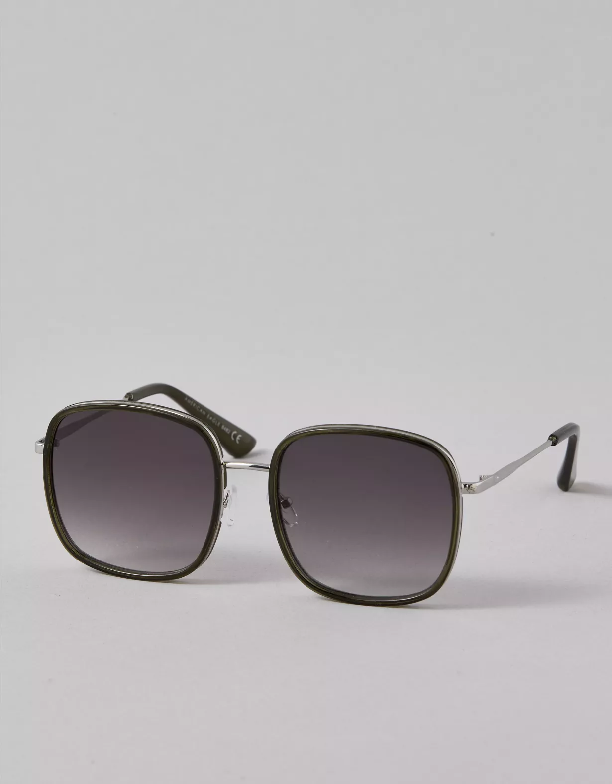 american eagle AE Oversized Metal Sunglasses