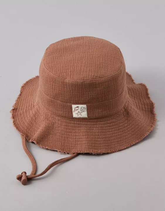 American Eagle AE Patch Bucket Hat