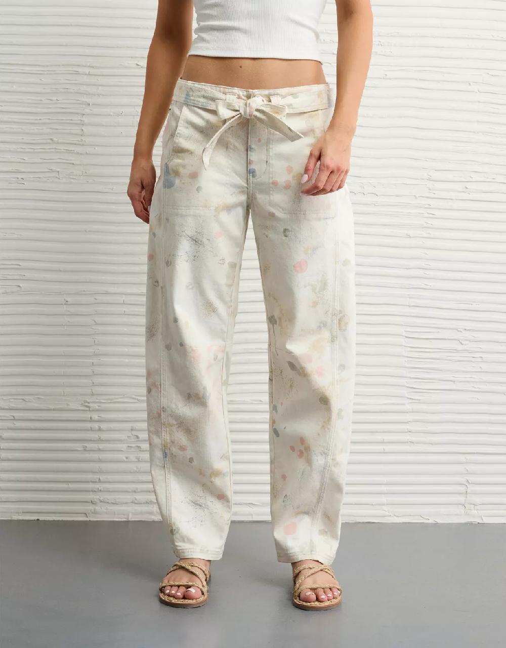 american eagle AE Pride Stretch Barrel Jean