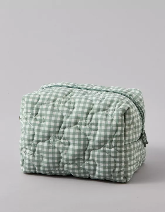American Eagle AE Quilted Cosmetic Bag
