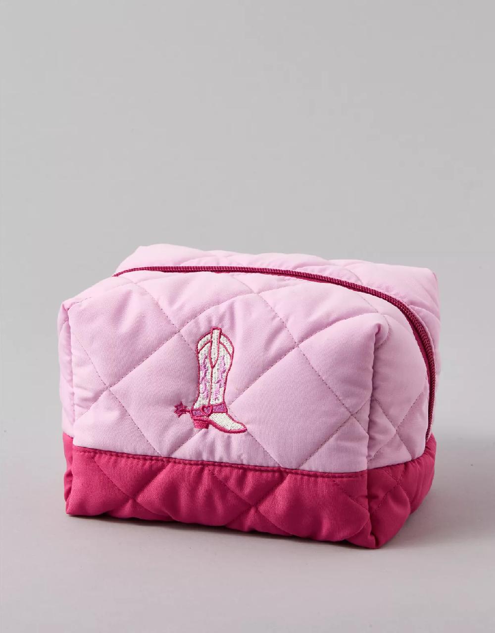 american eagle AE Quilted Cosmetic Bag