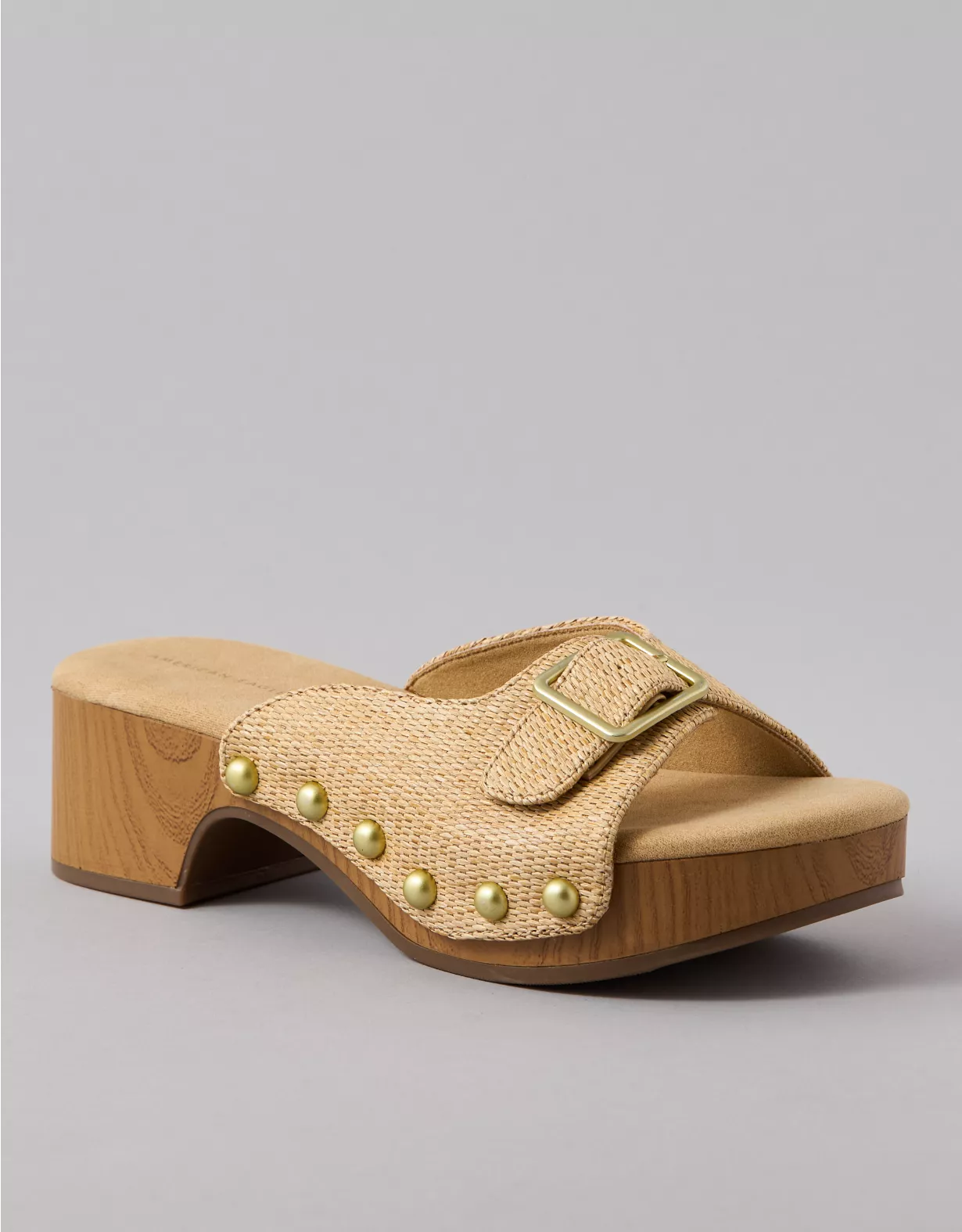 american eagle AE Raffia Clog