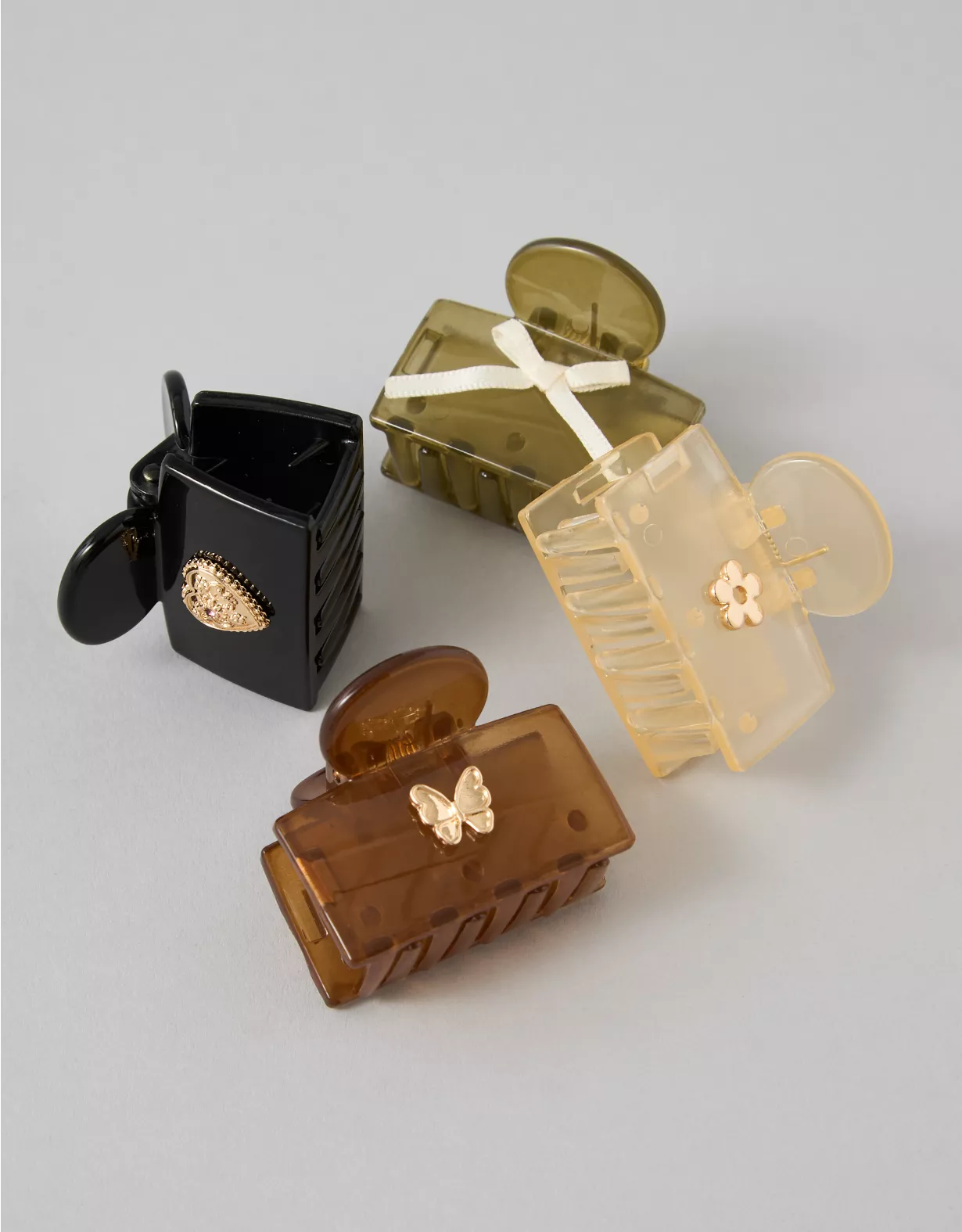 American Eagle AE Rectangular Claw Clip 4-Pack