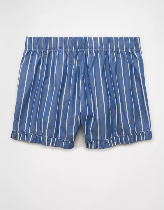 American Eagle AE Ruffle Boxer Sleep Short