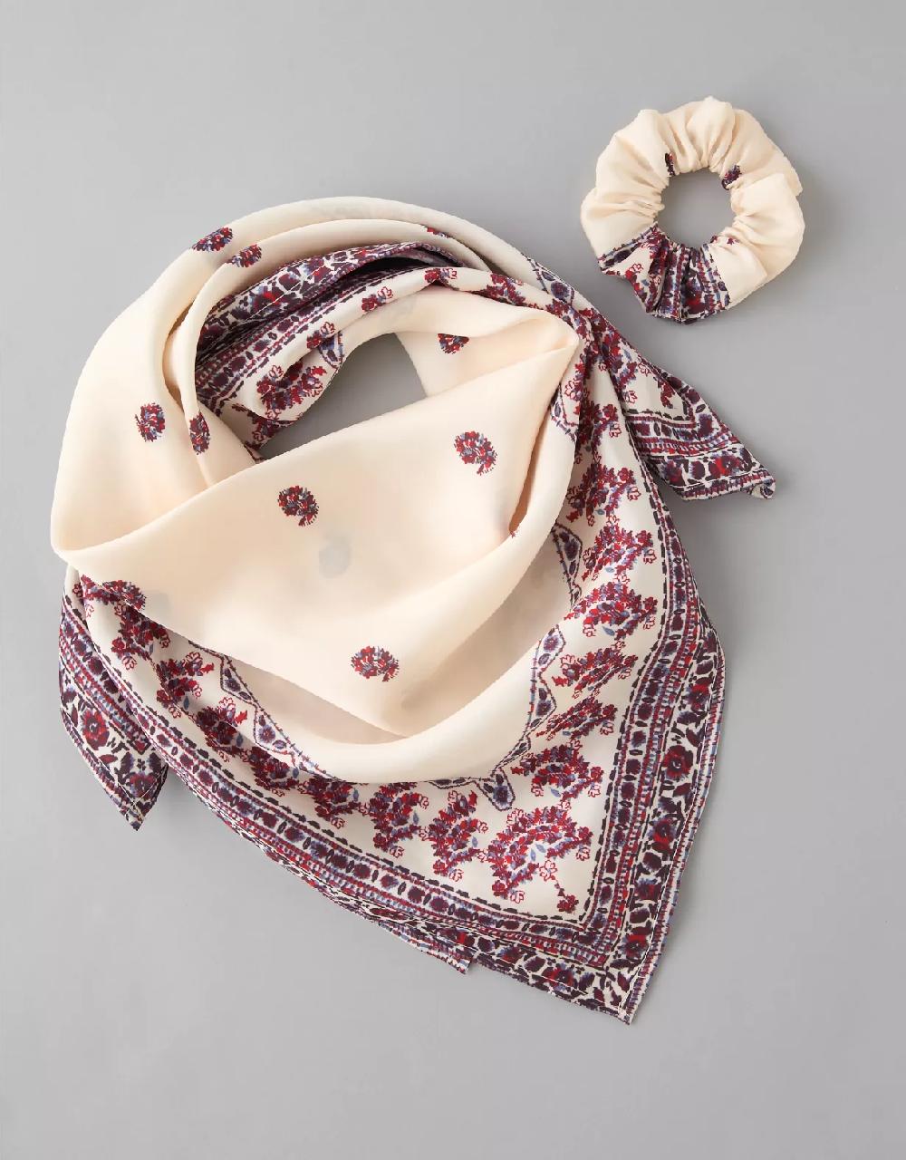 american eagle AE Scrunchie & Bandana Set