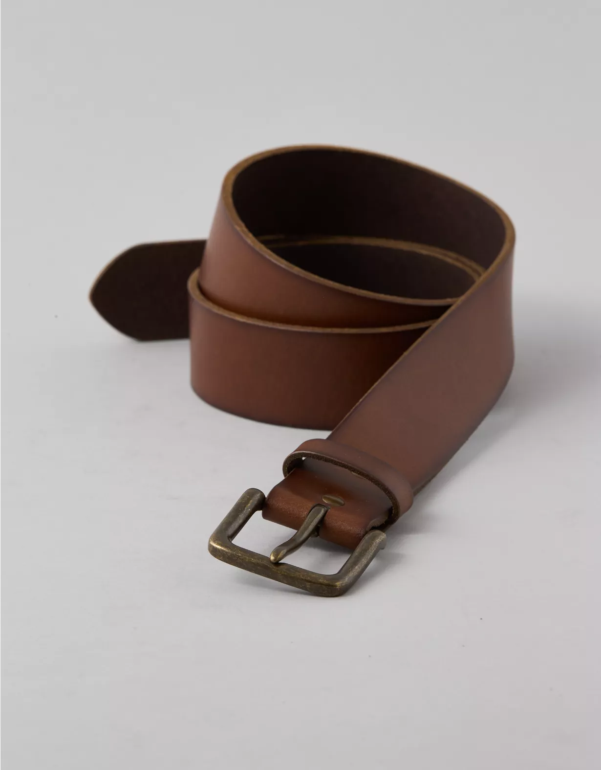 american eagle AE Single-Prong Leather Belt