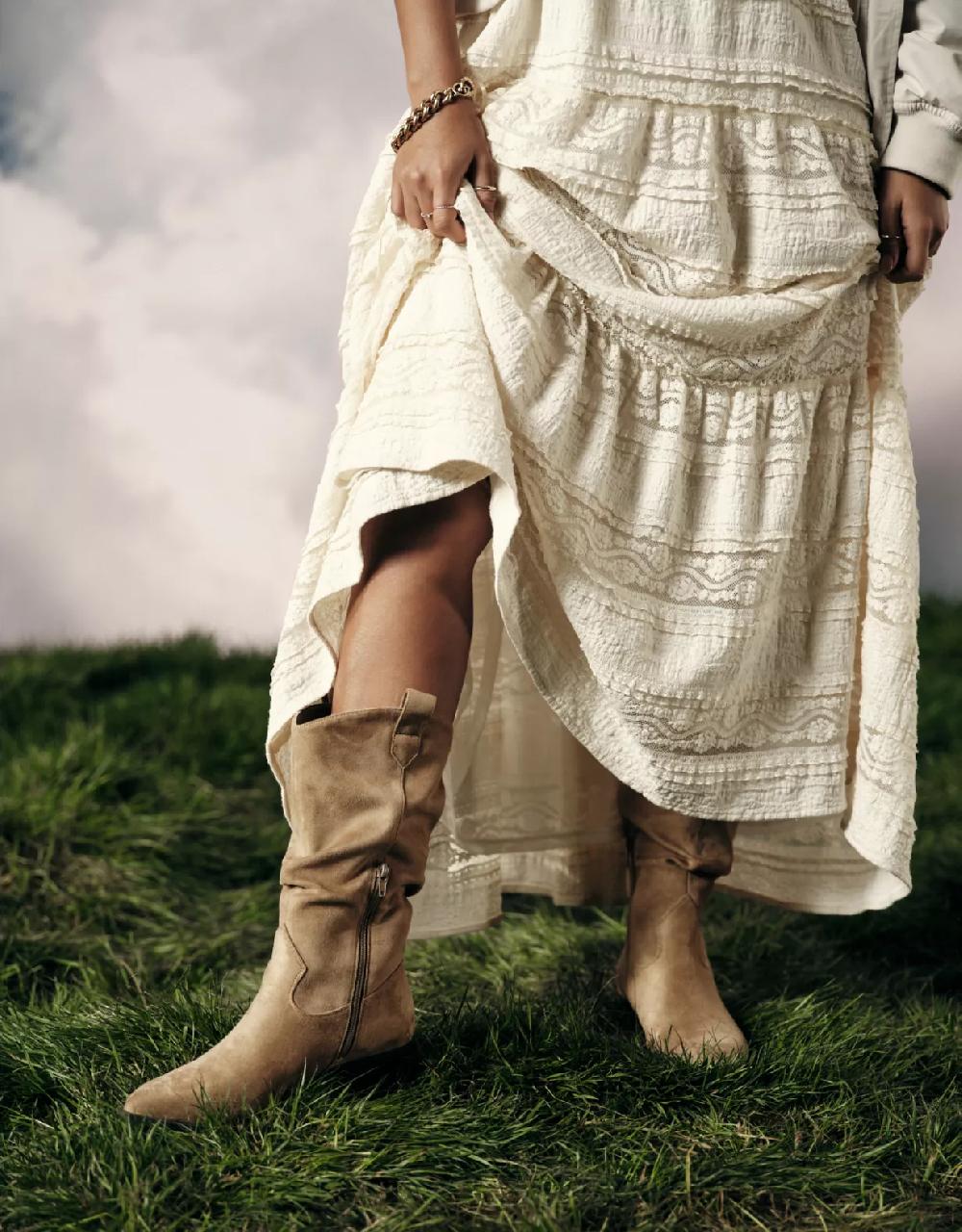 american eagle AE Slouchy Cowboy Boot