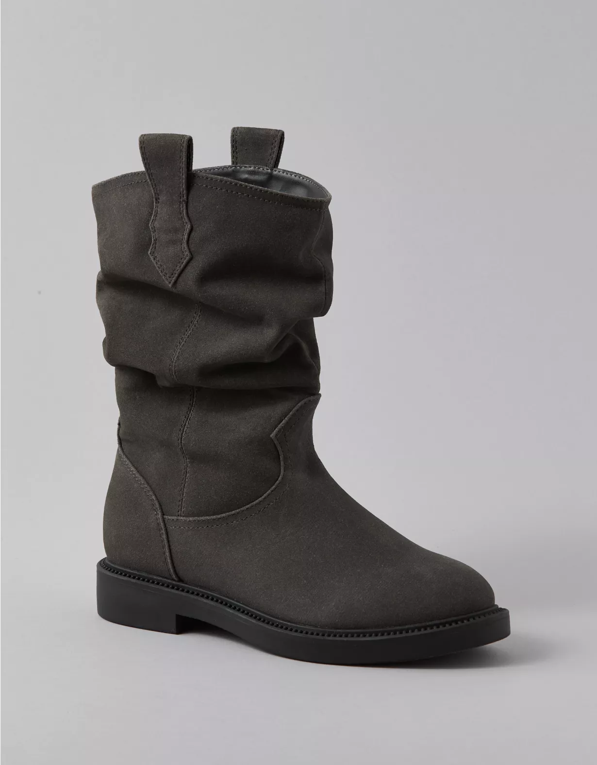 american eagle AE Slouchy Suede Boot